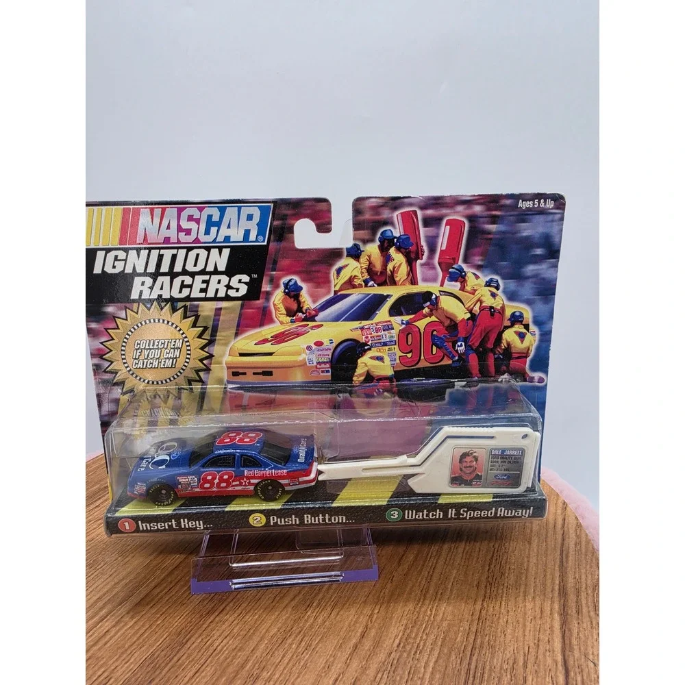 NASCAR Ignition Racers Dale Jarrett 88 Ford Quality Care Toy Biz 1997 New 1997
